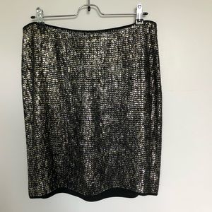 BCBG Sequin Mini Skirt